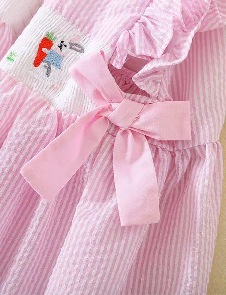 mini taylor easter dress Easter Cute Embroidered Bunny Dress – MINIS