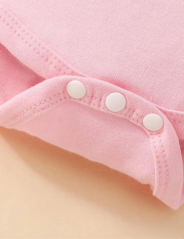 Easter Cute Short Sleeve Rabbit Romper Set - Mini Taylor