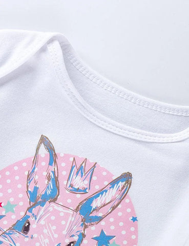 Easter Long Sleeve Bunny Romper Set - Mini Taylor