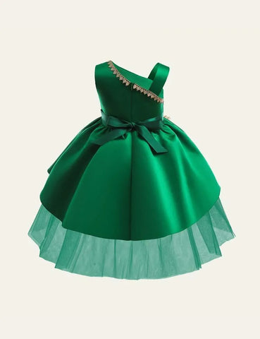 Embroidered Mesh Party Dress - Mini Taylor