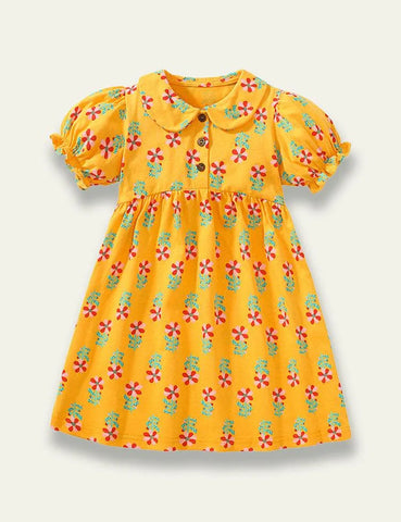 Floral Cardigan Princess Dress - Mini Taylor