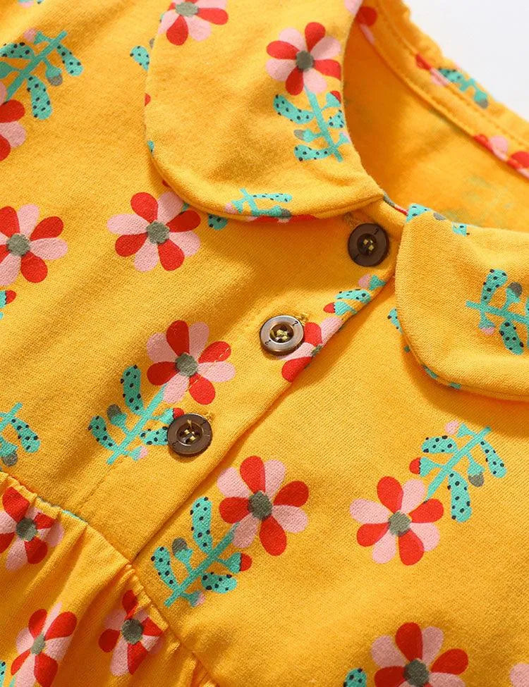 Floral Cardigan Princess Dress - Mini Taylor