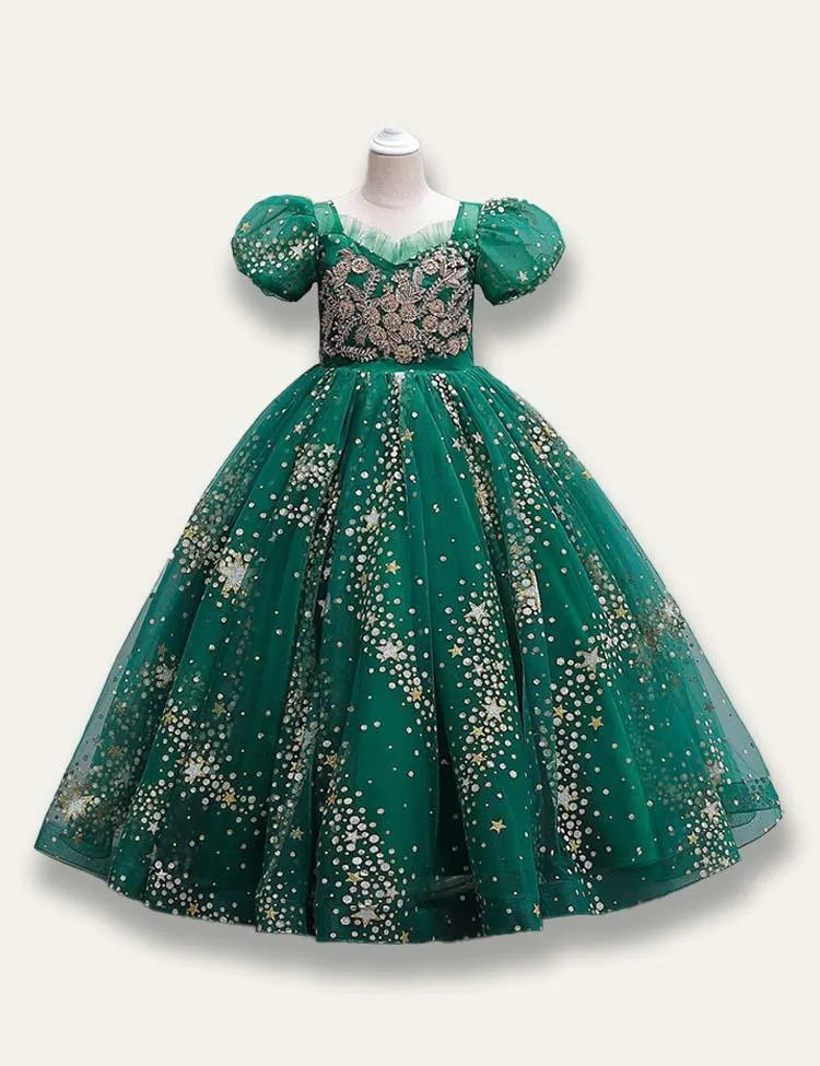 Floral Princess Starry Tulle Dress MINIS Floral Princess Starry Tulle Dress MINIS