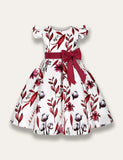 Floral Print Party Dress - Mini Taylor