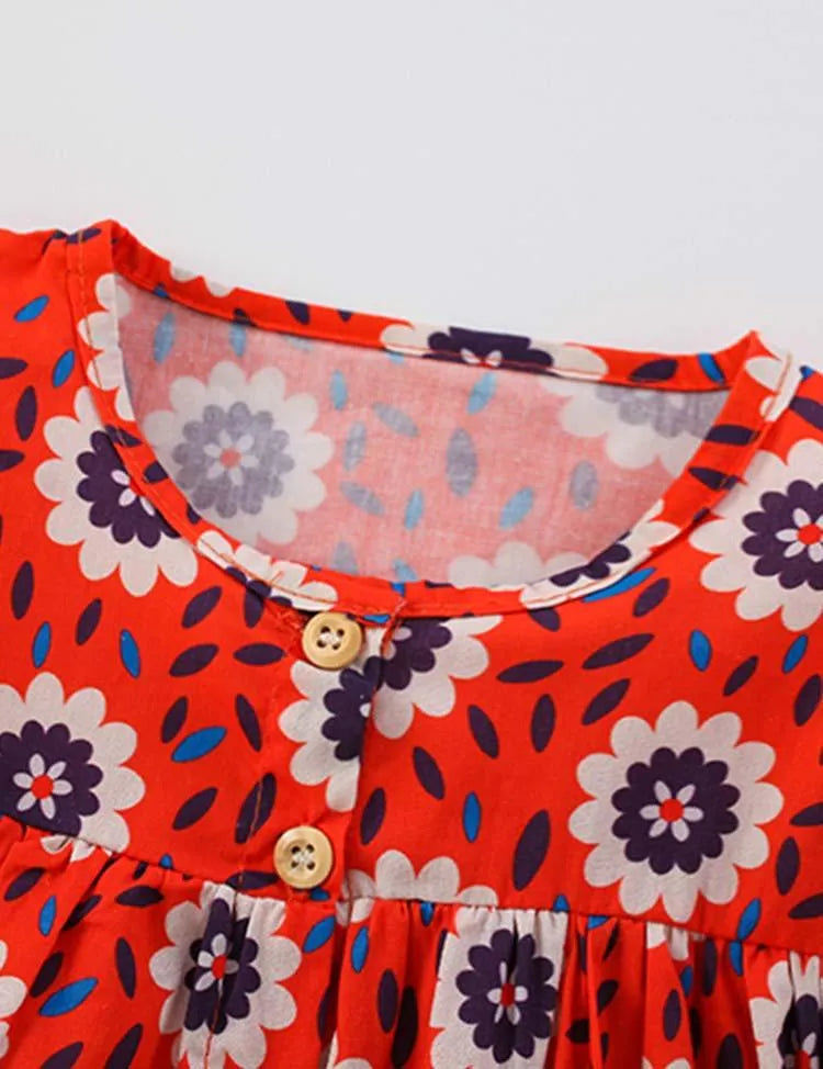 Floral Printed Dress - Mini Taylor