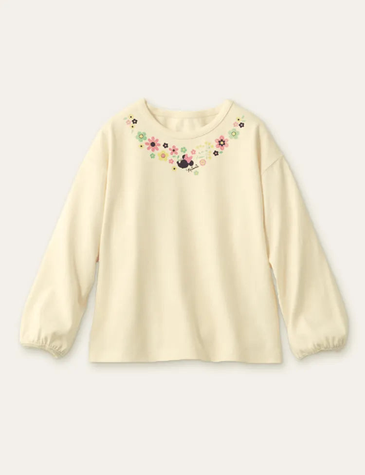 Floral Printed Long Sleeve T-shirt - Mini Taylor