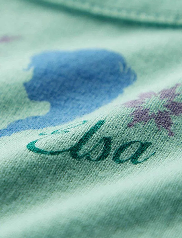 Floral Printed Long Sleeve T-shirt - Mini Taylor