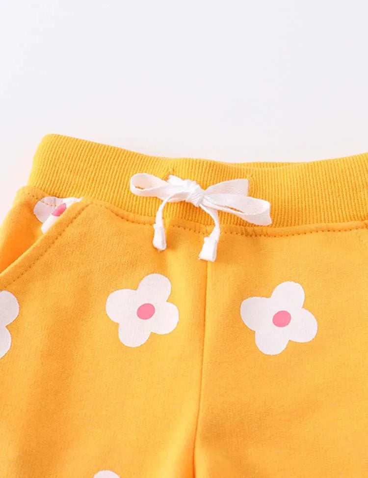Floral Printed Sweatpants - Mini Taylor