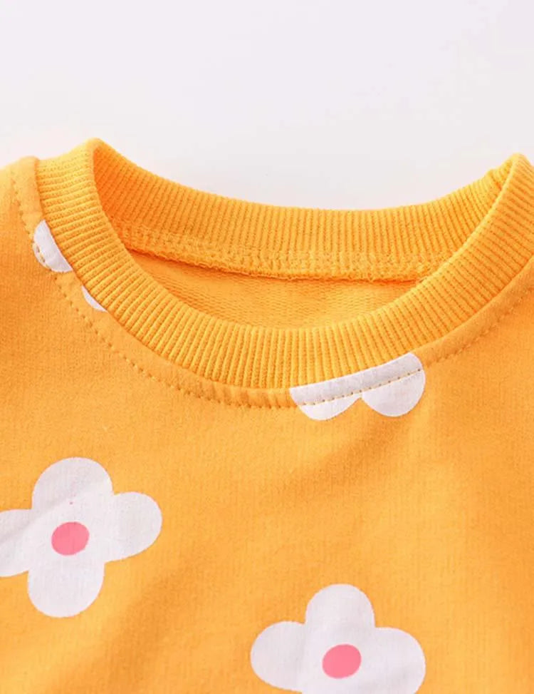 Floral Printed Sweatshirt - Mini Taylor
