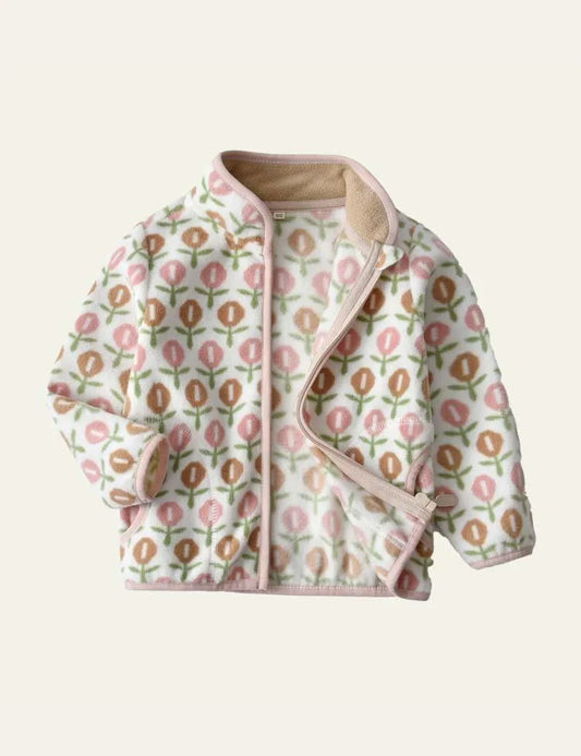 Flower Polar Fleece Jacket - Mini Taylor