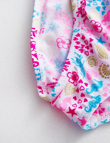 Flower Print Swimsuit - Mini Taylor