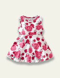 Flower Printed Sleeveless Dress - Mini Taylor