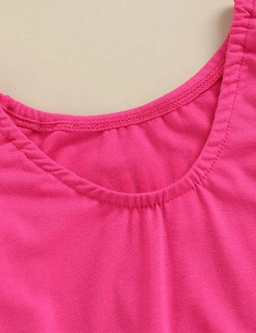 Flying Sleeve Flamingo Swimsuit - Mini Taylor
