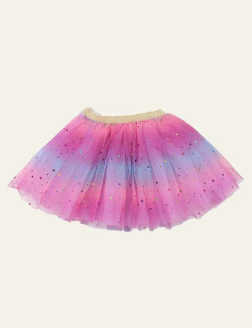 Free Today Only - Rainbow Star Mesh Skirt - Mini Taylor