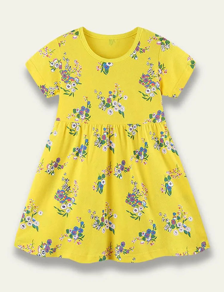 Fresh Floral Print Dress - Mini Taylor