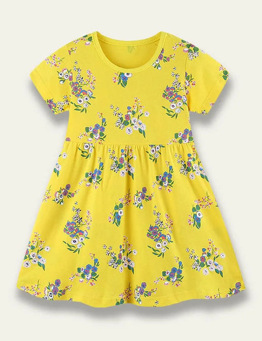 Fresh Floral Print Dress - Mini Taylor