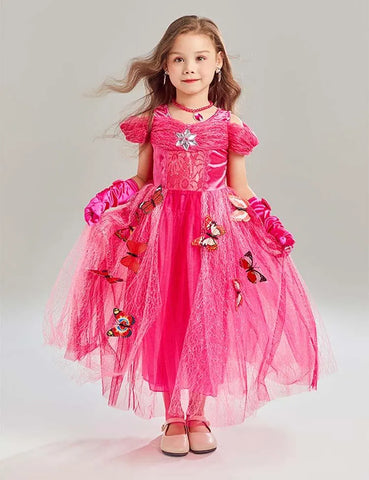 Frozen Elsa Princess Butterfly Mesh Dress - Mini Taylor