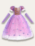 Glitter Rapunzel Party Dress - Mini Taylor