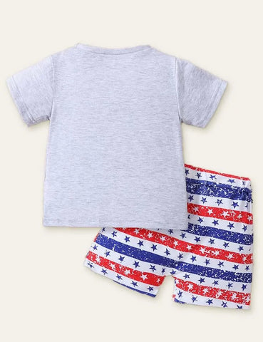 Independence Day Letter Printed Set - Mini Taylor