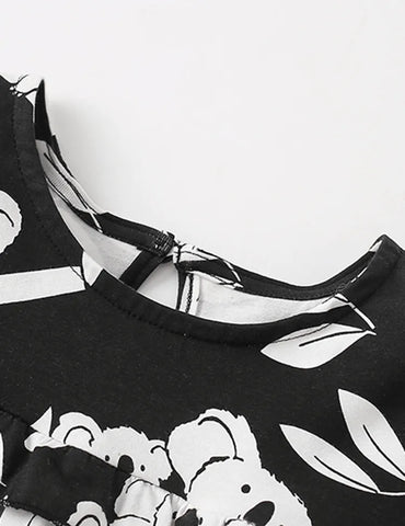 Koala Printed Dress - Mini Taylor