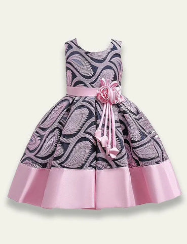Lace Flower Party Dress - Mini Taylor