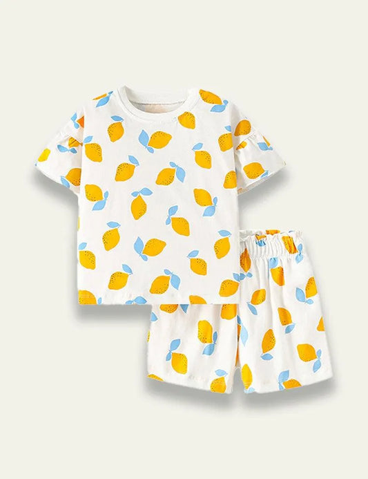 Lemon Printed Set - Mini Taylor