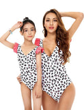 Leopard Print Family Matching Swimsuit - Mini Taylor
