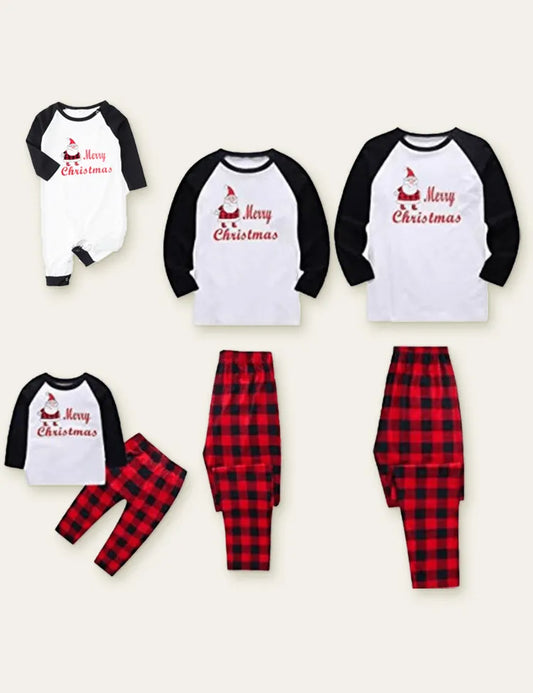 Mini Santa Claus Printed Family Matching Pajamas - Mini Taylor