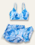 Mom & Me Family Matching Tie Dyed Swimsuit - Mini Taylor