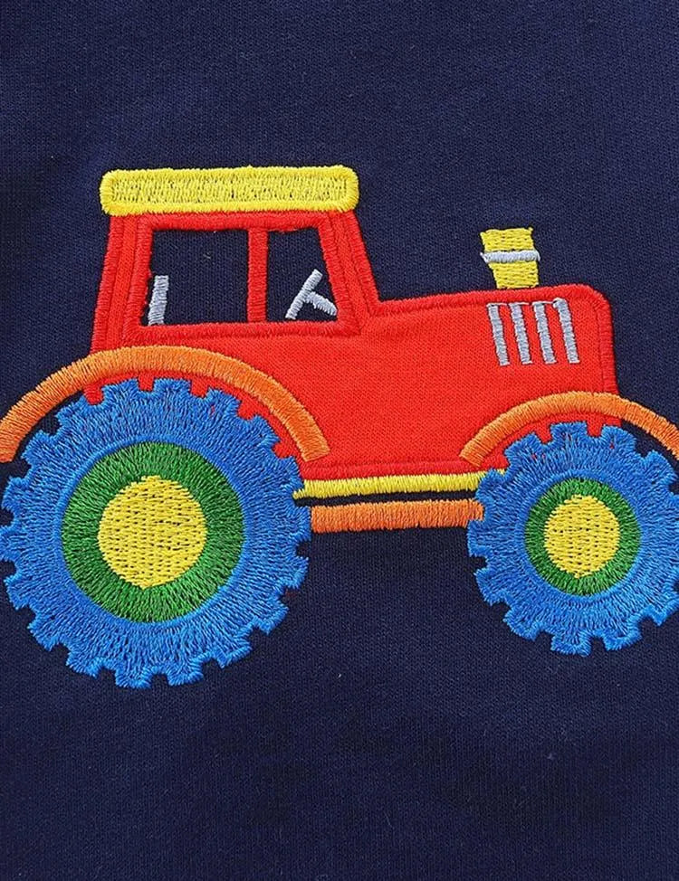 Off-Road Vehicle Embroidered Sweatpants - Mini Taylor