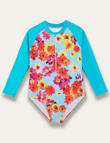 One Piece Butterfly Print Swimsuit - Mini Taylor