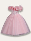 One-shoulder Tulle Princess Party Dress - Mini Taylor