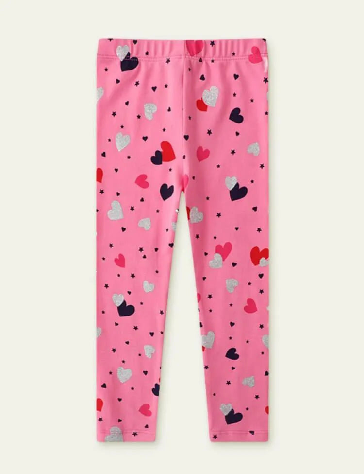 Pink Knitted Leggings - Mini Taylor
