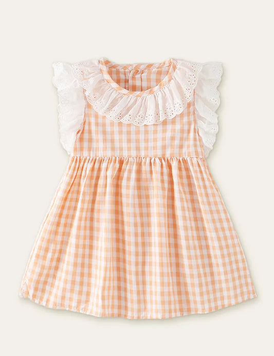Plaid Printed Dress - Mini Taylor
