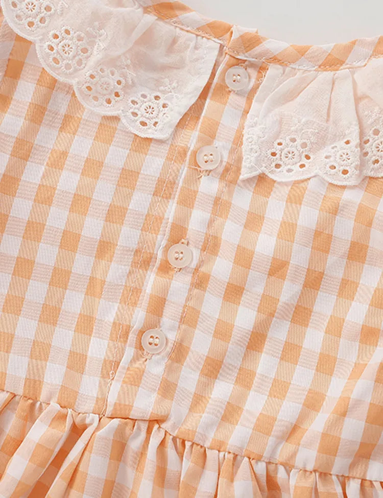 Plaid Printed Dress - Mini Taylor