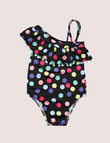 Polka Dot Color Swimsuit - Mini Taylor