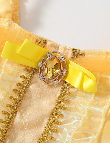 Princess Belle Party Tulle Dress - Mini Taylor