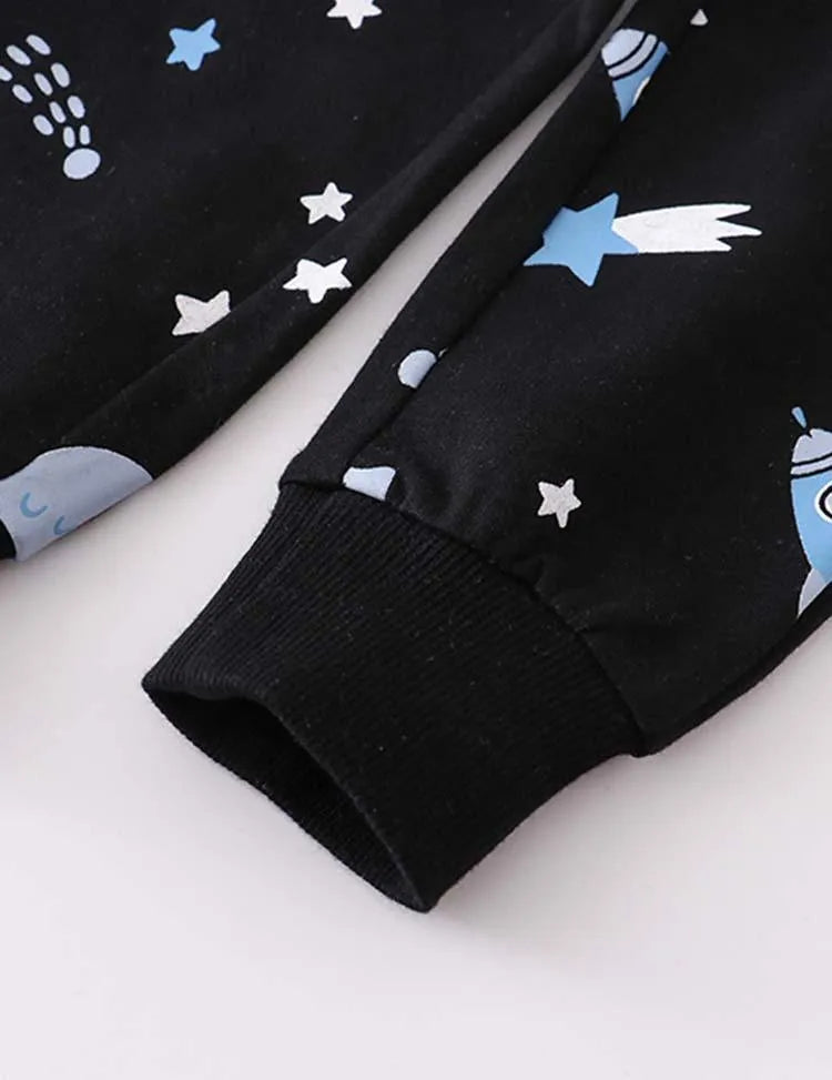 Rocket Star Printed Sweatpants - Mini Taylor
