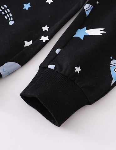 Rocket Star Printed Sweatpants - Mini Taylor