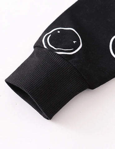 Smiley Printed Sweatshirt - Mini Taylor