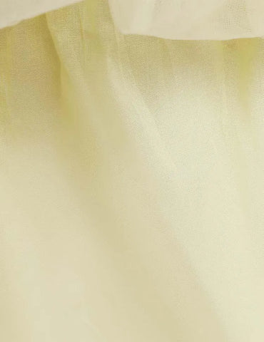 Snow White Mesh Party Dress - Mini Taylor