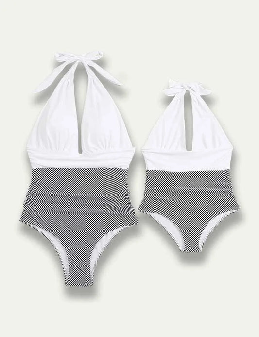 Strap Family Matching Swim Suit - Mini Taylor