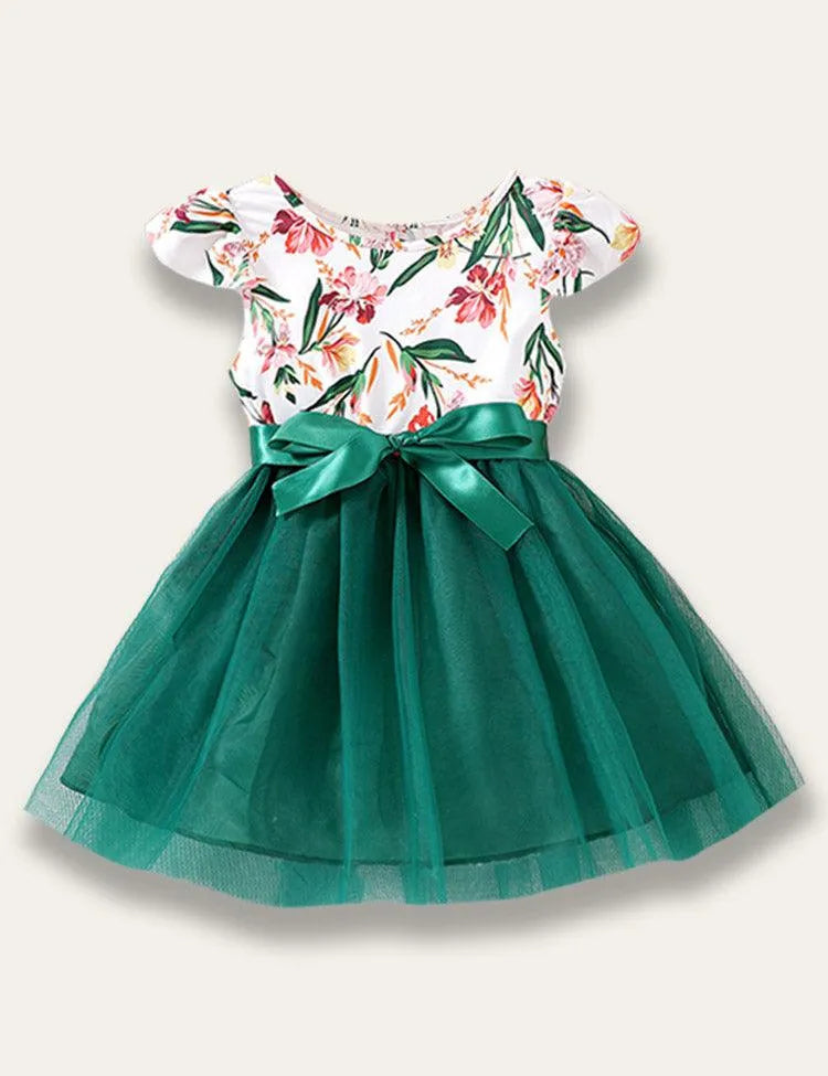 Summer Floral Tulle Dress - Mini Taylor