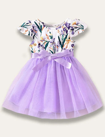 Summer Floral Tulle Dress - Mini Taylor