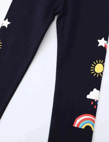 Sunshine Rainbow Leggings - Mini Taylor