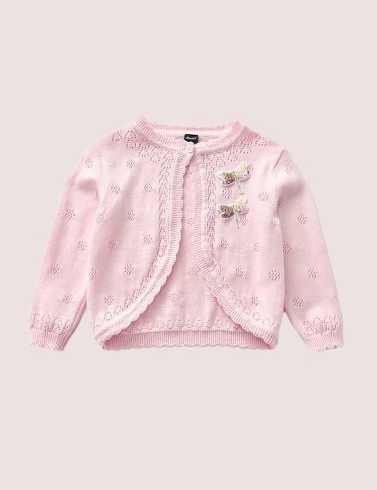 Sweet Round Neck Cardigan - Mini Taylor
