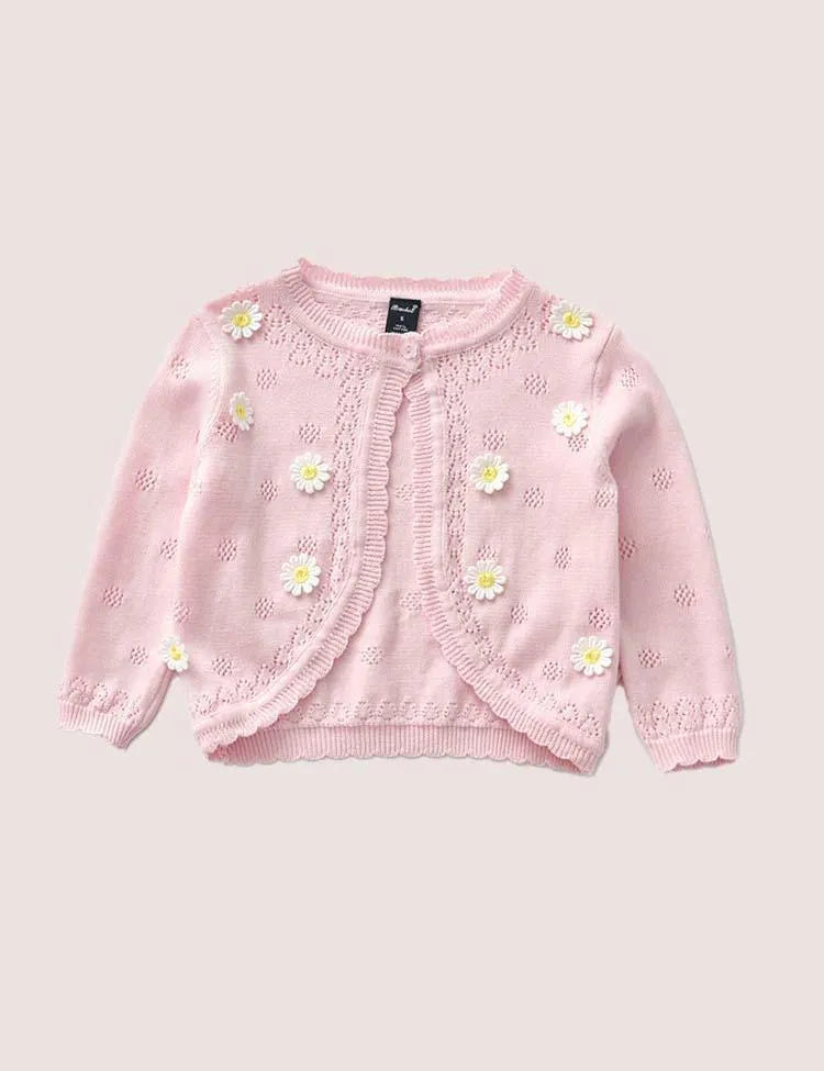 Sweet Round Neck Cardigan - Mini Taylor