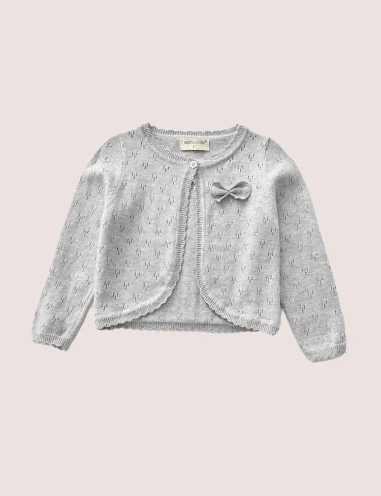 Sweet Round Neck Cardigan - Mini Taylor