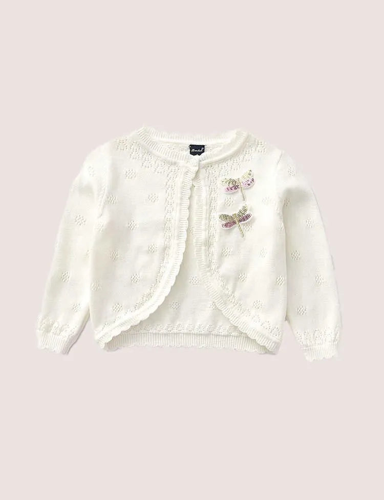 Sweet Round Neck Cardigan - Mini Taylor