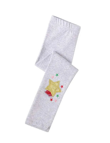 Unicorn Appliqué Tassel Leggings - Mini Taylor